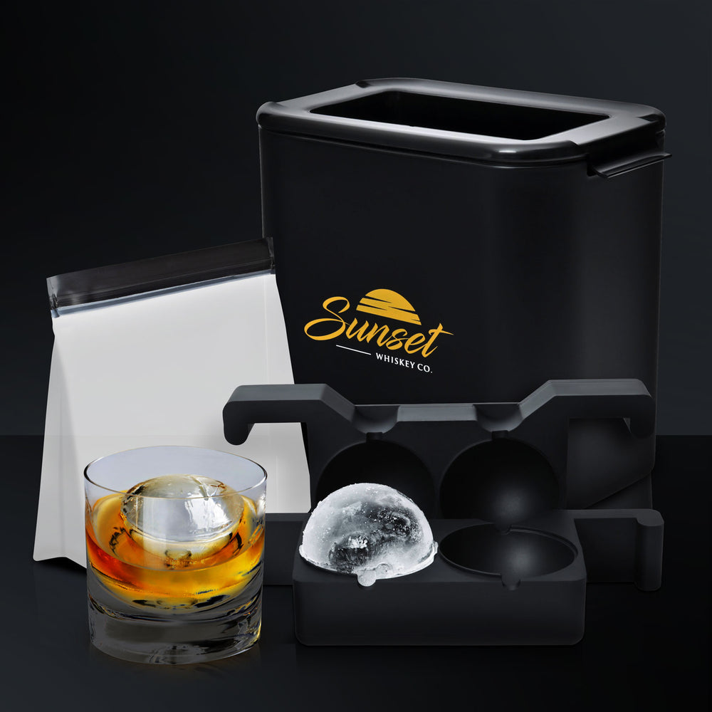 Clear Ice Ball Maker – Sunset Whiskey Company